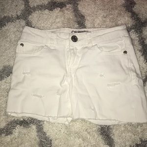 white shorts